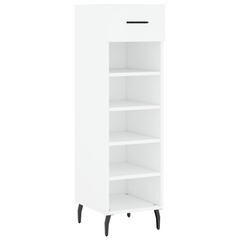 Shoe Cabinet White 30x35x105 cm - Organize Your Shoes in Style