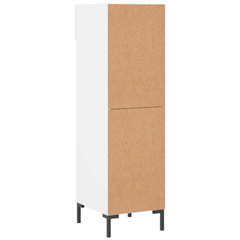 Shoe Cabinet White | Stylish & Durable 30x35x105 cm | Engineered Wood | Ample Storage & Modern Design