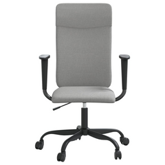 Office Chair Light Grey Fabric - Comfortable and Stylish