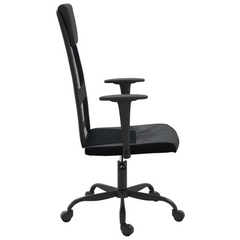 Office Chair Black Mesh Fabric and Faux Leather - Upgrade Your Working Experience with Comfort