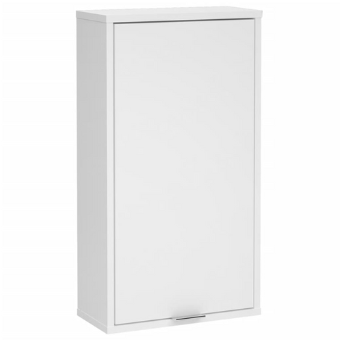 Wall-mounted Bathroom Cabinet - Compact & Stylish Storage Solution in White - 36.8 x 17.1 x 67.3 cm