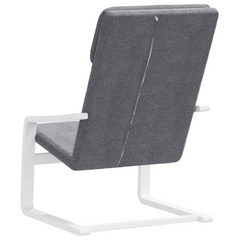 Relaxing Chair Dark Grey Fabric - Comfortable & Stylish Seating for Home & Office