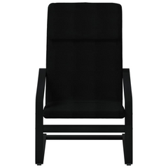 Comfortable Relaxing Chair in Black Fabric - Ultimate Comfort and Style