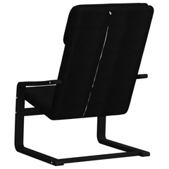 Comfortable Relaxing Chair in Black Fabric - Ultimate Comfort and Style