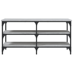 Shoe Bench Grey Sonoma 100x38.5x49 cm Engineered Wood - Sturdy and Stylish Shoe Bench with Ample Storage Space