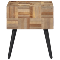 Side Table 40x40x45 cm Solid Reclaimed Teak