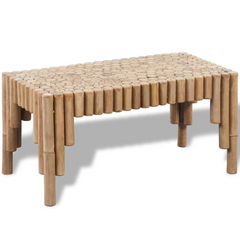 Coffee Table Bamboo - Tropical Flair for Your Living Room