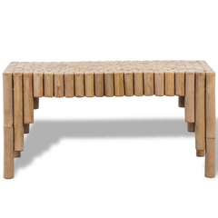 Coffee Table Bamboo - Tropical Flair for Your Living Room