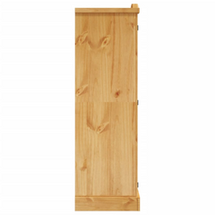 Wardrobe Mexican Pine Corona Range 2 Doors - Rustic Charm for Your Bedroom | vidaXL.com