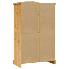 Wardrobe Mexican Pine Corona Range 2 Doors - Rustic Charm for Your Bedroom | vidaXL.com