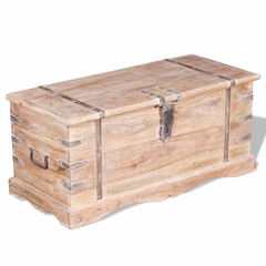 Storage Chest Acacia Wood - Solid and Stylish Storage Solution