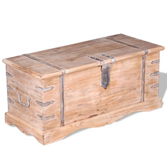 Storage Chest Acacia Wood - Solid and Stylish Storage Solution