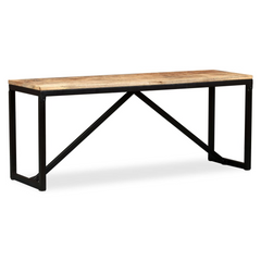 Bench Solid Mango Wood 110x35x45 cm