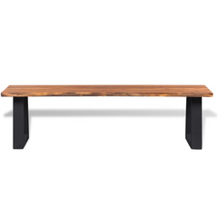 Bench Solid Acacia Wood 160 cm