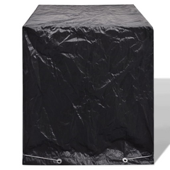 2 pcs Garden Water Tank Covers with 8 Eyelets, 116x100x120 cm - Durable, UV & Water-Resistant, Perfect for 1000L Tanks