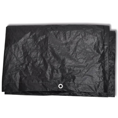 2 pcs Garden Water Tank Covers with 8 Eyelets, 116x100x120 cm - Durable, UV & Water-Resistant, Perfect for 1000L Tanks