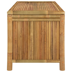 Garden Storage Box 110x52x55cm Bamboo - Versatile Outdoor & Indoor Storage Solution