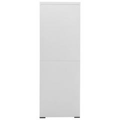 Filing Cabinet Light Grey 90x46x134 cm Steel - Durable and Versatile Storage Solution