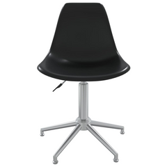 Swivel Dining Chairs 2 pcs Black | Adjustable, Modern Design, Ergonomic & Stylish