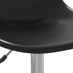 Swivel Dining Chairs 2 pcs Black | Adjustable, Modern Design, Ergonomic & Stylish