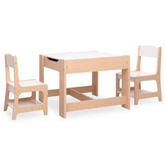 Children's Table with 2 Chairs MDF - Multipurpose Play & Craft Set