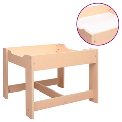 Children's Table with 2 Chairs MDF - Multipurpose Play & Craft Set