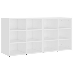 Shoe Cabinets 2 pcs White - Stylish & Practical Storage Solution, 52.5x30x50 cm