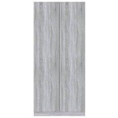 vidaXL Wardrobe Grey Sonoma 90x50x200 cm - Premium Engineered Wood