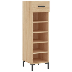 Shoe Cabinet Sonoma Oak 30x35x105 cm - Organize and Beautify Your Space