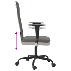 Office Chair Dark Grey Fabric - Comfortable and Durable | Shop Now