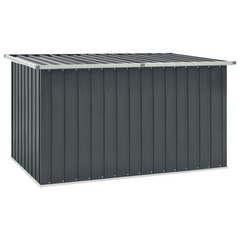 Grey Garden Storage Box 171x99x93 cm - Durable & Stylish Outdoor Chest