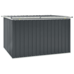 Grey Garden Storage Box 171x99x93 cm - Durable & Stylish Outdoor Chest