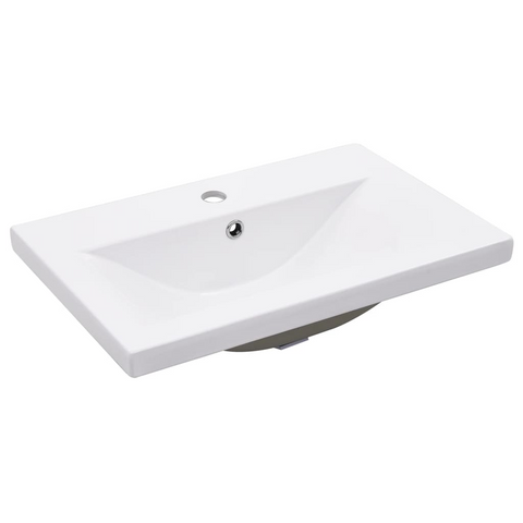 Grey Sonoma Sink Cabinet with Built-in Basin | Stylish & Durable Engineered Wood