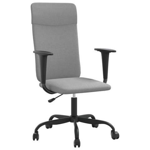 Office Chair Light Grey Fabric - Comfortable and Stylish