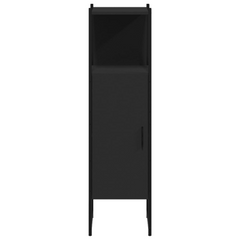 Bathroom Cabinet Black 33x33x120.5 cm Engineered Wood