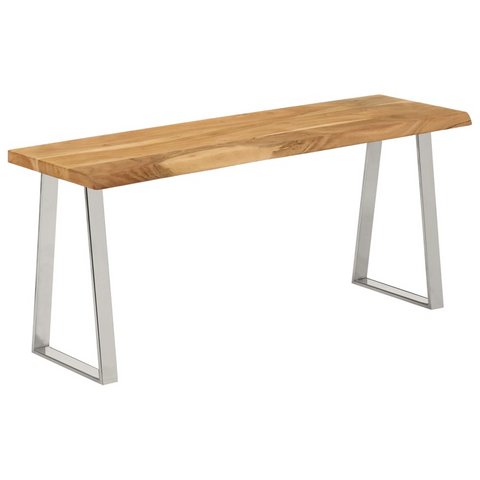 105 cm Solid Wood Acacia Bench