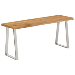 105 cm Solid Wood Acacia Bench