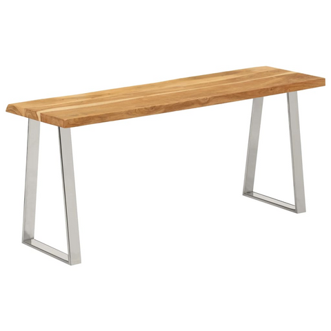 105 cm Solid Wood Acacia Bench