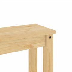 Dining Bench Panama - Solid Pine Wood, Sturdy & Rustic, 105x30x45 cm