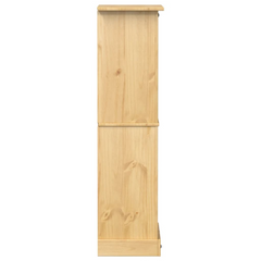 Corona Wine Rack - Solid Pine Wood, 56x35x120 cm, Stylish Storage for Wine Aficionados