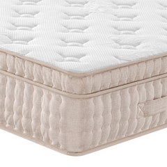 Pocket Spring Mattress Medium 70x200 cm - Ultra Comfort, Breathable, Ergonomic Support