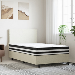 Pocket Spring Mattress Medium Firm 100x200 cm | Breathable & Skin-Friendly | 7 Zone Pressure Relief | Easy Maintenance