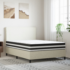 Medium Pocket Spring Mattress 140x190 cm – 7 Zone Support, Enhanced Comfort, Easy Maintenance