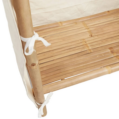 Bamboo Wardrobe - Stylish and Practical Storage Solution, 110x45x170 cm