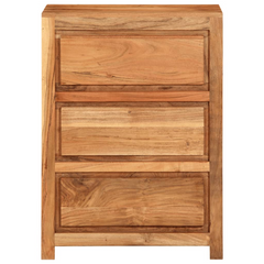 Drawer Cabinet 55x33x75 cm Solid Wood Acacia