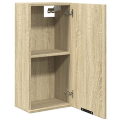 Wall-mounted Bathroom Cabinet - Sonoma Oak, 32x20x67 cm | Space-Saving, Stylish & Durable