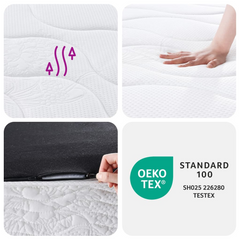 Medium Firm Bonnell Spring Mattress - 100x200 cm | Comfortable & Durable Bedding Solution