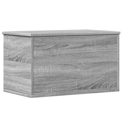 Stylish & Versatile Grey Sonoma Storage Box 60x35x35 cm | Durable Engineered Wood | Ideal for Living Spaces, Multifunctional Use