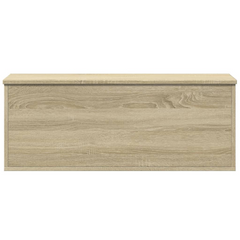 Stylish Sonoma Oak Storage Box - 90x35x35 cm Engineered Wood - Multi-functional & Durable