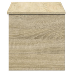 Stylish Sonoma Oak Storage Box - 90x35x35 cm Engineered Wood - Multi-functional & Durable